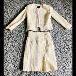 L & B blazer & skirt set